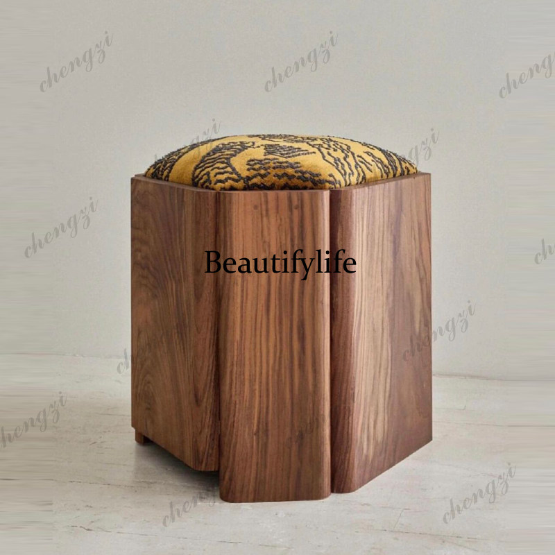 Bedroom Furniture - Medieval solid wood signer pedal household
