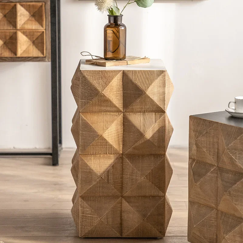Modern Nightstand Bedside Tabl - Solid Wood Nightstand 2 Drawers 评论和价格