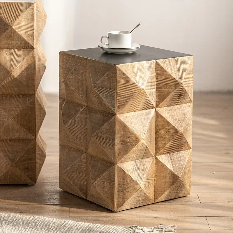 Modern Nightstand Bedside Tabl - Solid Wood Nightstand 2 Drawers 评论和价格