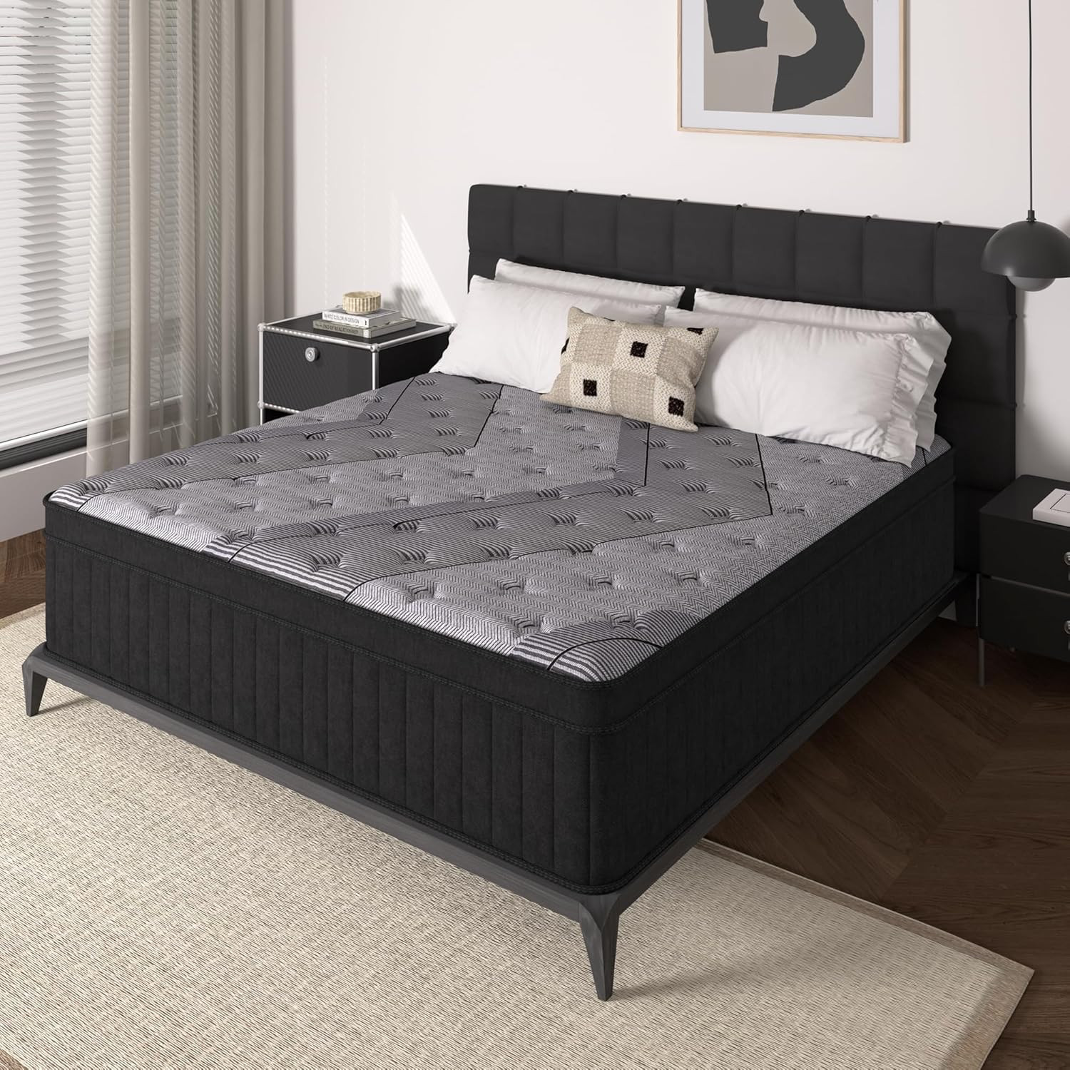 Queen Size Mattress, 12 Inch H - Memory Foam Mattress In A Box Queen 评论和价格