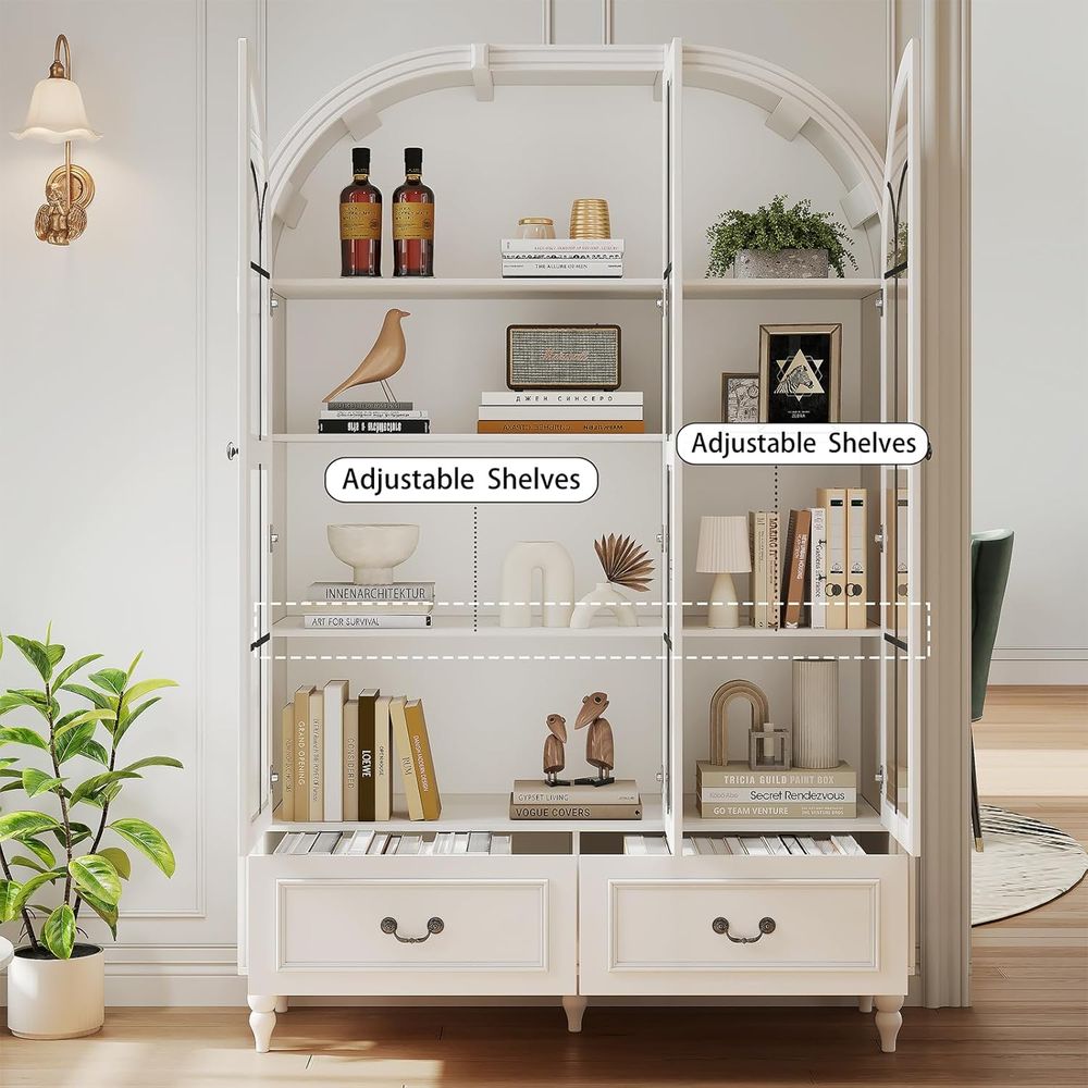 70.8'' Tall Arched Kitchen Pan - Storage 评论和价格