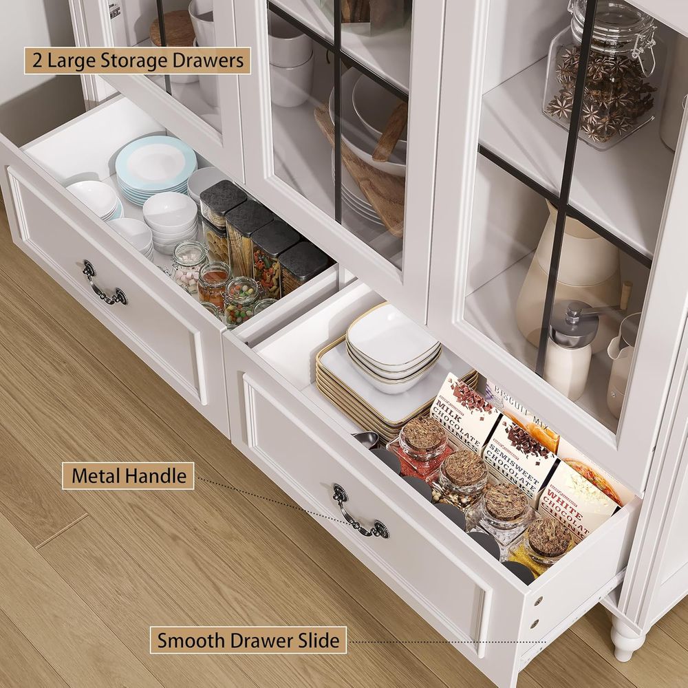 70.8'' Tall Arched Kitchen Pan - Storage 评论和价格
