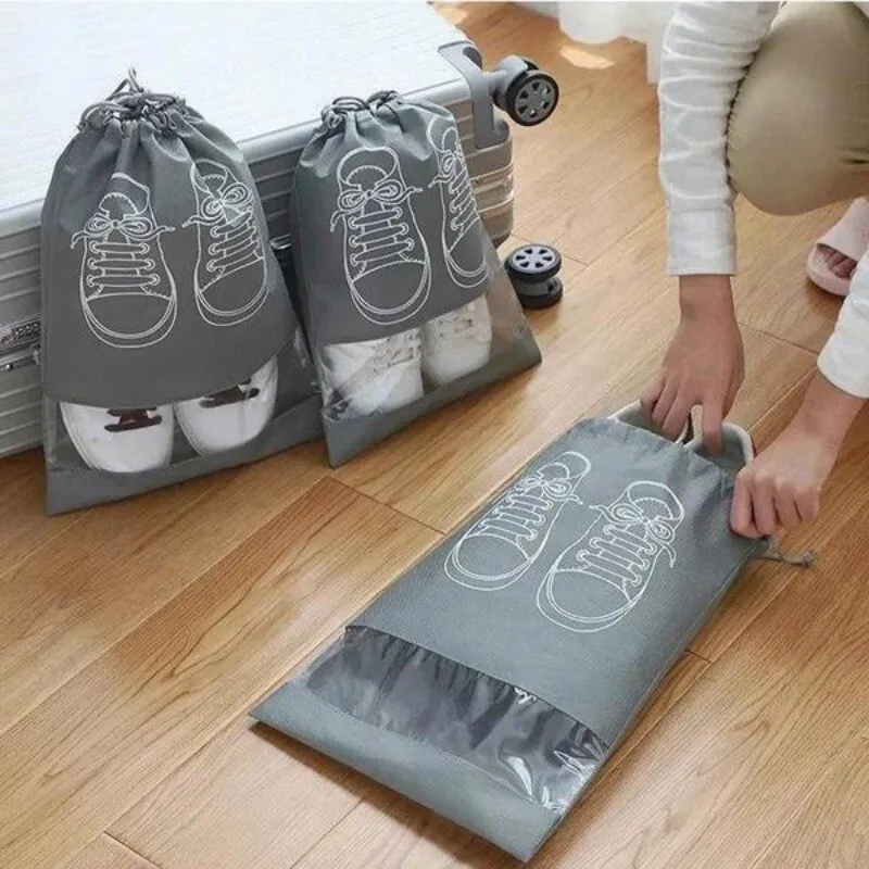 5/10/20Pcs Shoes Storage Bag C - Wardrobe Closet Portable Fabric Cover 评论和价格