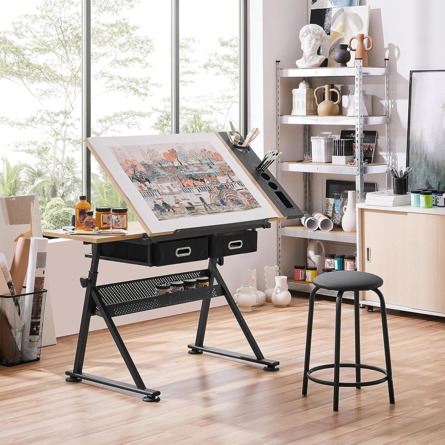 Adjustable Drafting Table Art  - Tables 评论和价格