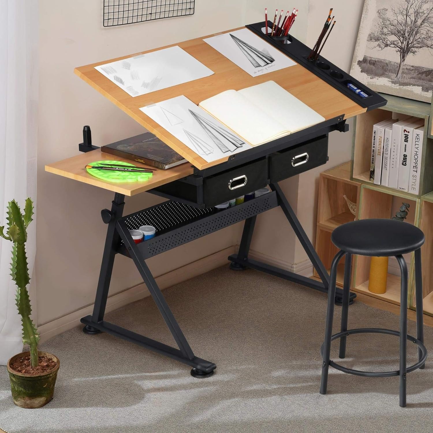 Adjustable Drafting Table Art  - Tables 评论和价格