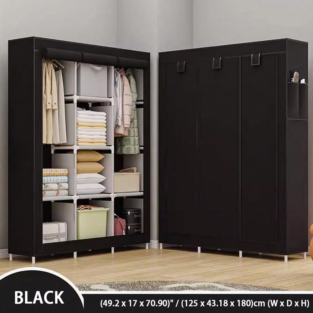 71 Inch Portable Closet Wardro - Wardrobe Closet Portable Fabric Cover 评论和价格