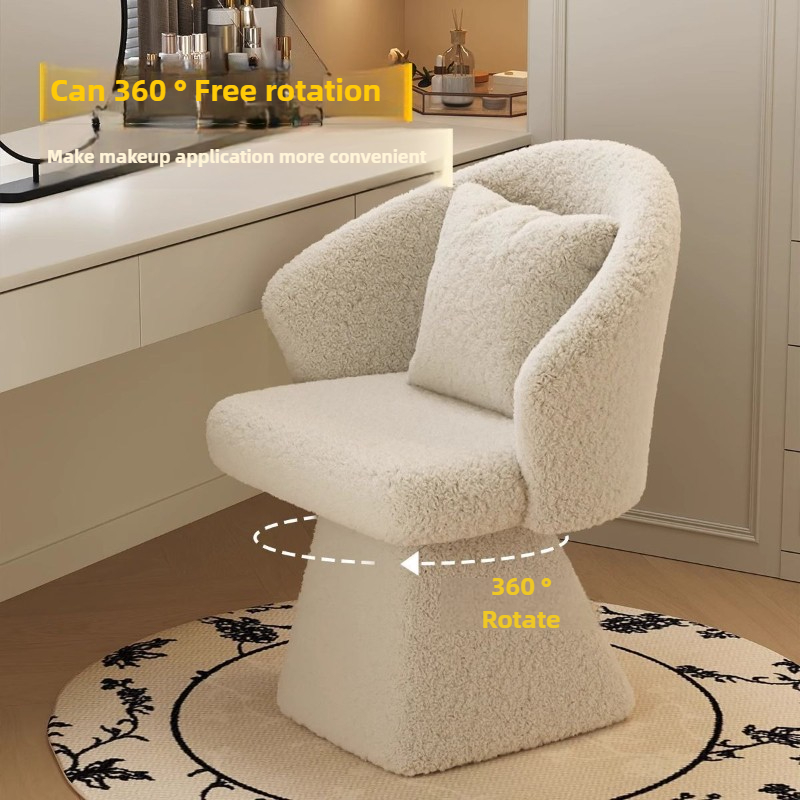 Dressing Table Chair, Rotatabl - Bedroom Furniture 评论和价格