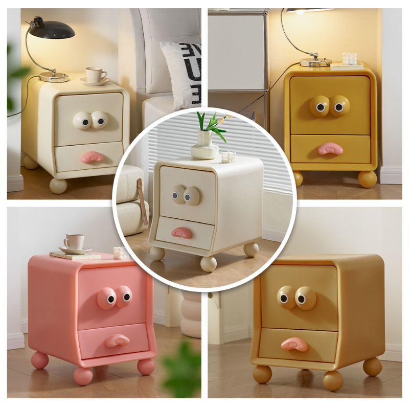 Bedside table creative cute ca - Tables 评论和价格