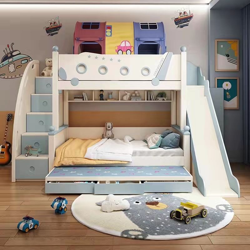 High Quality Wooden Princess S - Bunk Bed With Stairs And Slide 评论和价格