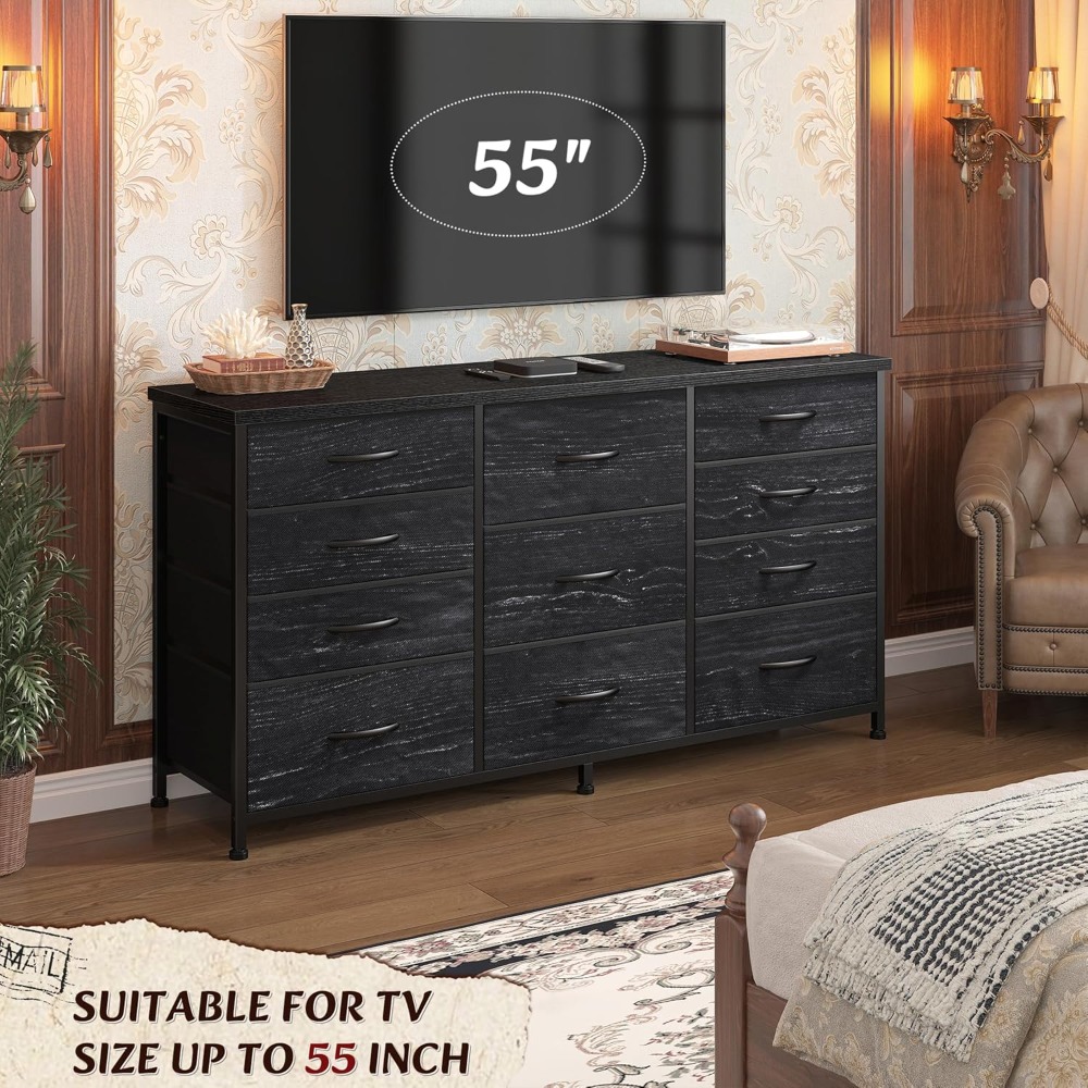 Dresser For Bedroom, Eleven Fa - Bedroom Furniture 评论和价格