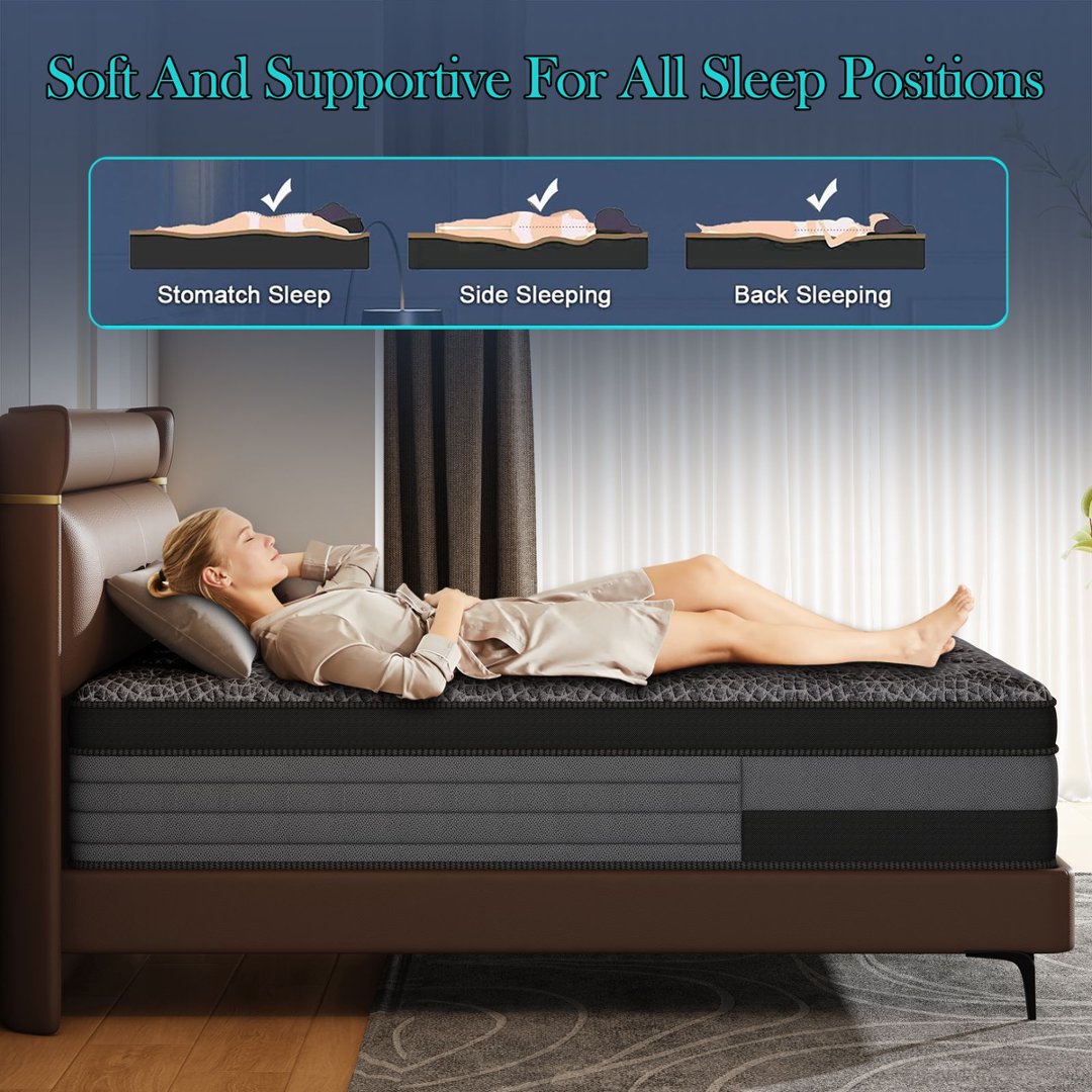 12/14inch Memory Foam Mattress - Memory Foam Mattress In A Box Queen 评论和价格
